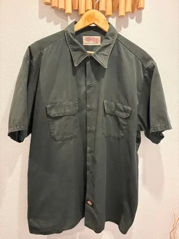 구제 의류 Dickies 워크 셔츠 빈티지