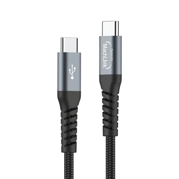 C to C타입 100W PD3.0 초고속 충전 패브릭 케이블 0.6M