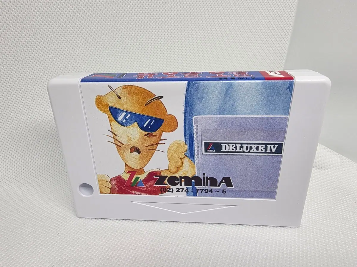 MSX 재믹스 재미나 뉴 보글보글 복각 게임팩