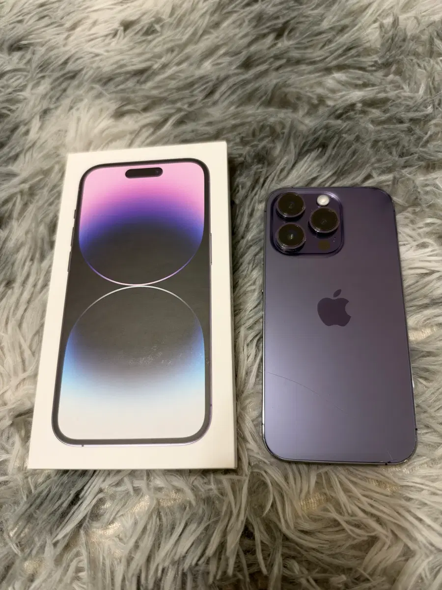 아이폰 14 Pro 256GB 딥퍼플 / 박스 포함