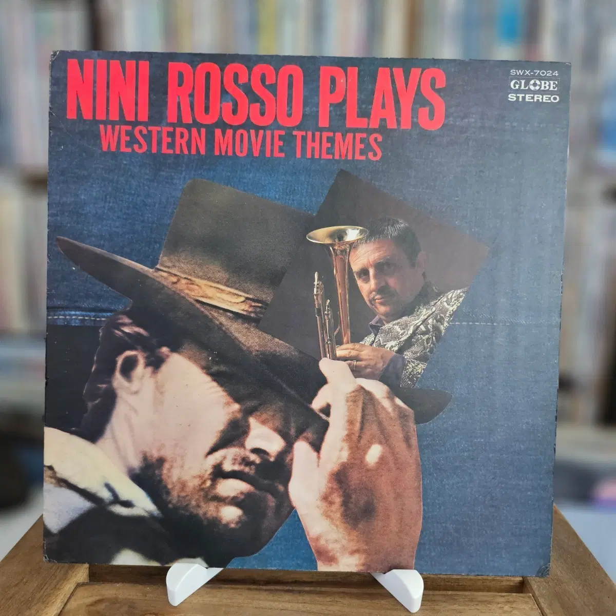 (이탈리아 트럼펫 거장 "니니 로소" 서부영화 테마 연주집)  Nini Rosso LP