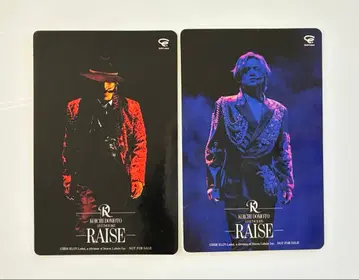 도모토 코이치 LIVE TOUR 2025 RAISE 특전 스티커 2장 일반ver