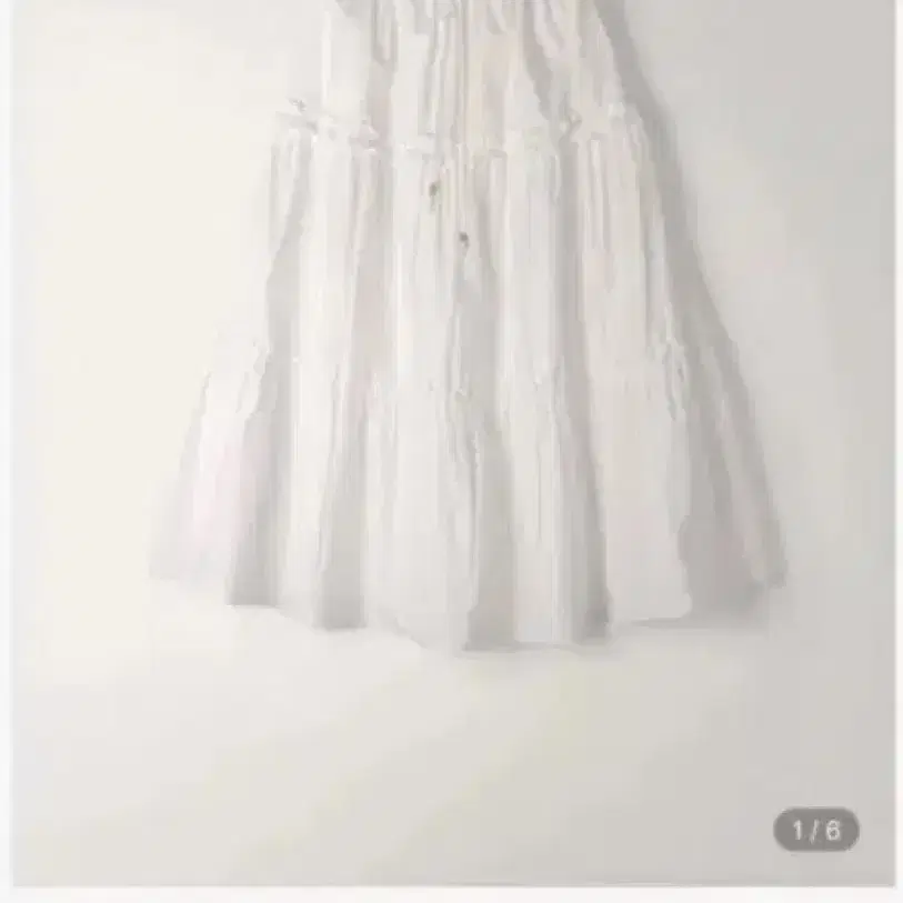 토아베 String Point Tiered Frill Long Skirt