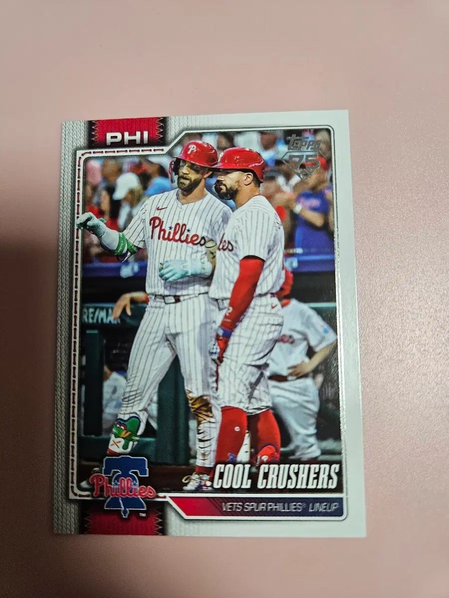 필라델피아)브라이스 하퍼 카일 슈와버 2026 Topps 팀카드