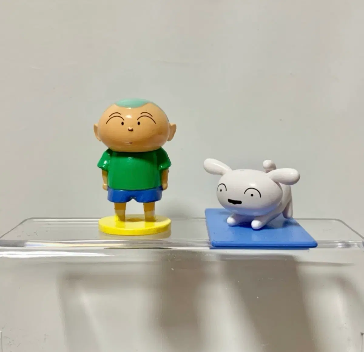 새상품) 짱구는못말려 훈이 & 흰둥이 피규어 일괄
