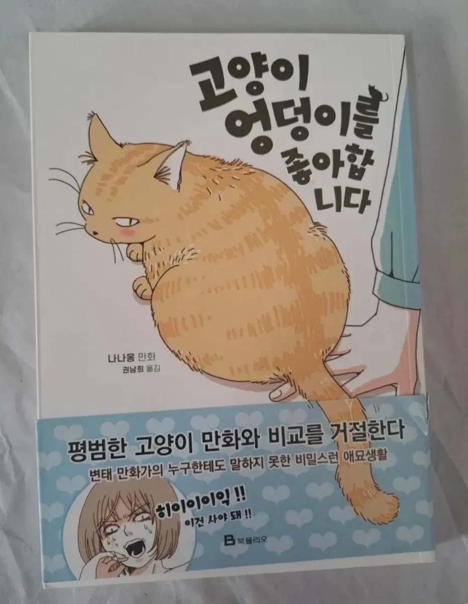 만화책 고양이는 엉덩이를 좋아합니다