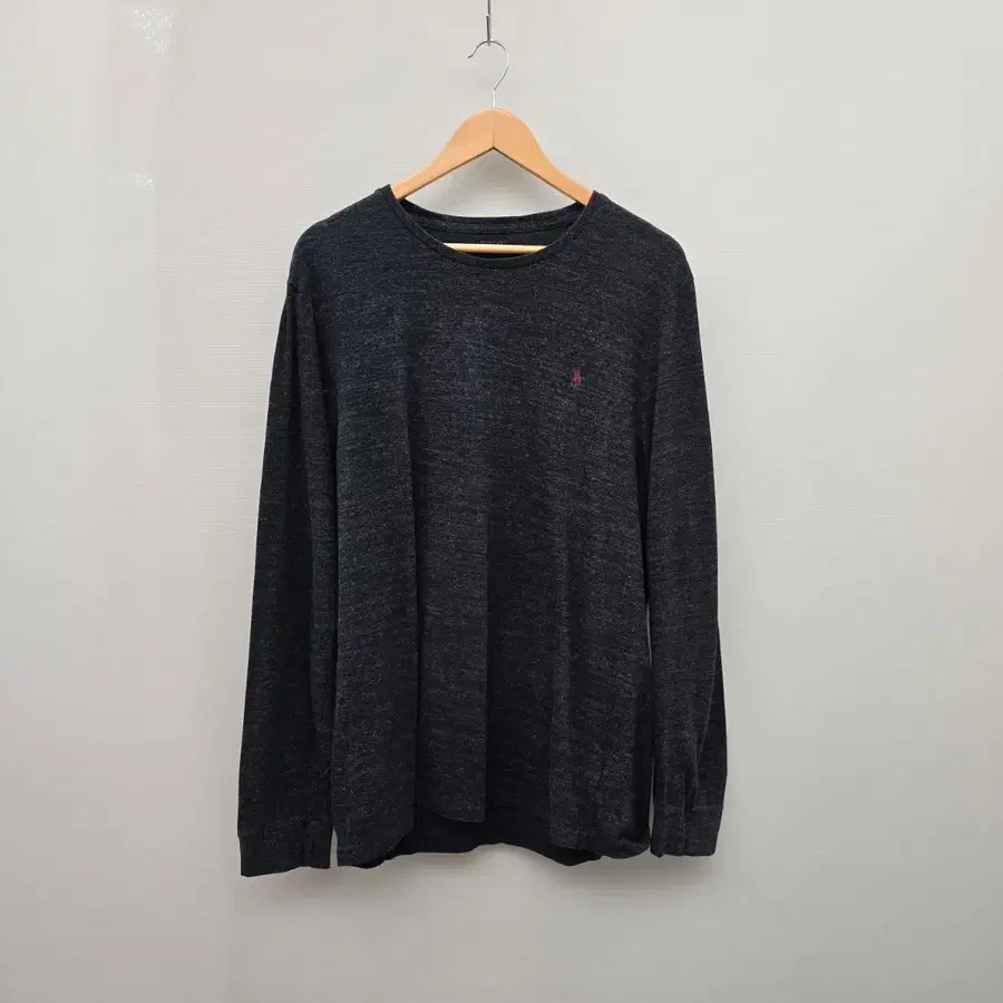 폴로 랄프로렌 커스텀슬림핏 롱슬리브 긴팔티 (XL / 차콜)
