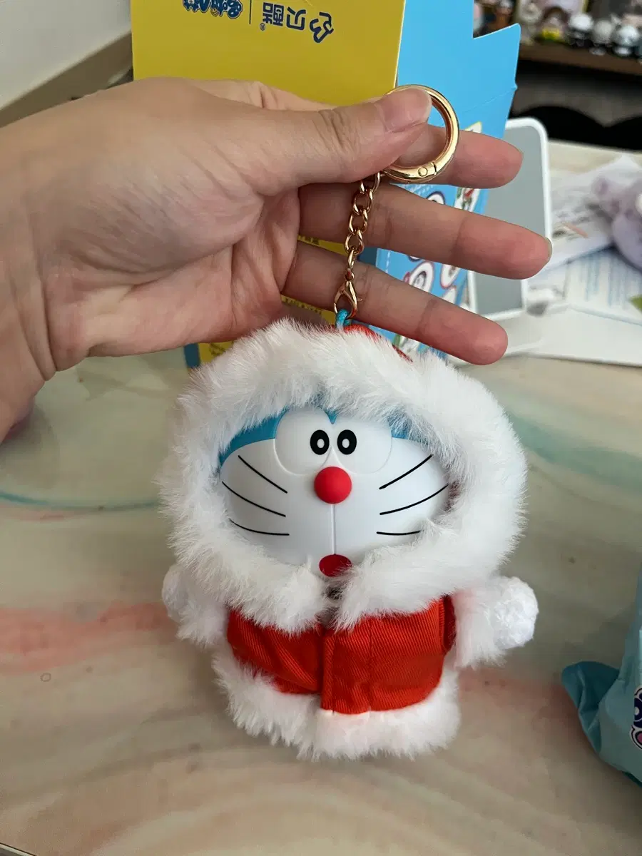 도라에몽 극장판 시리즈 피규어 인형 키링 남극판