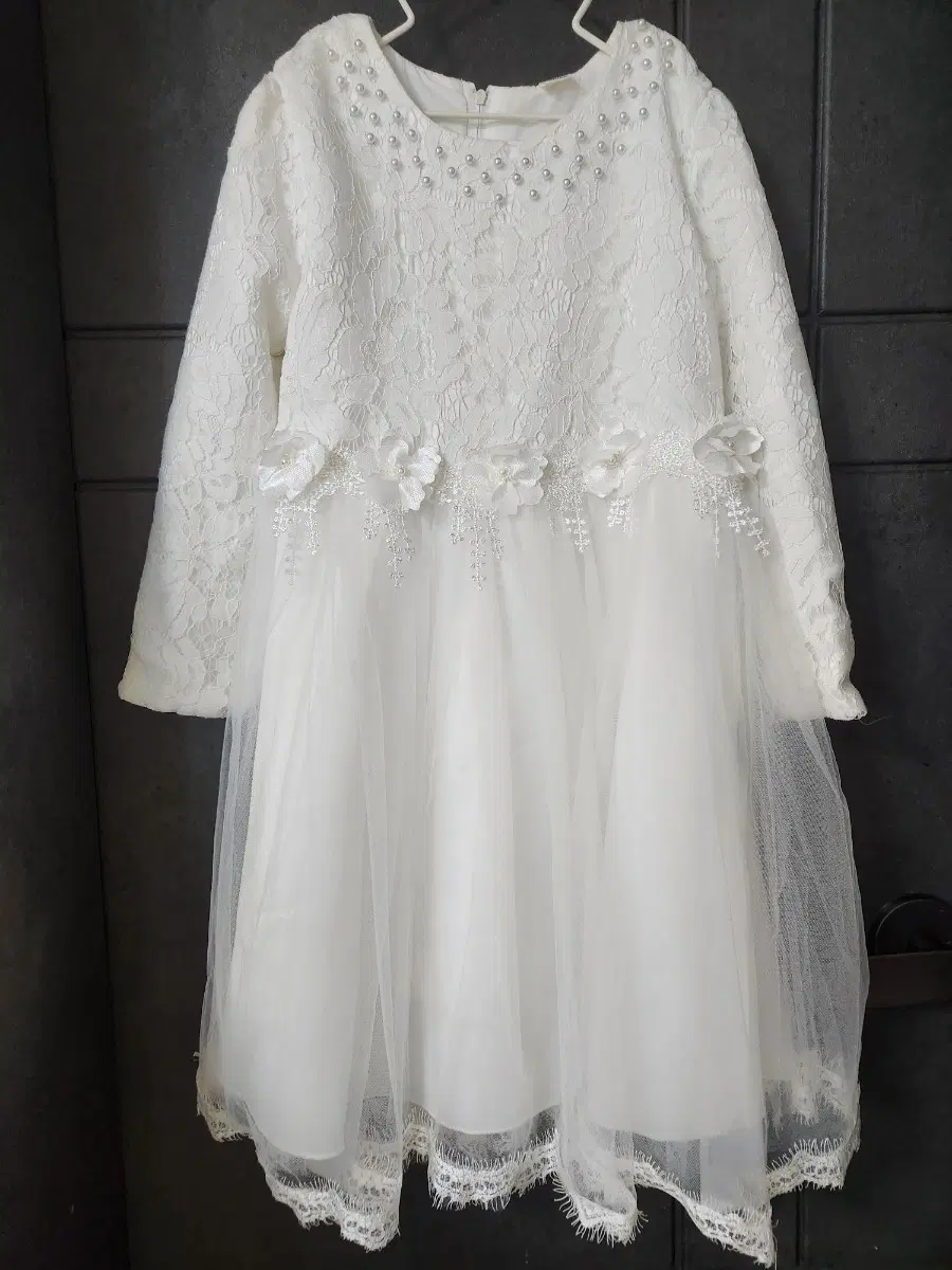 (무배)여아화이트드레스size140