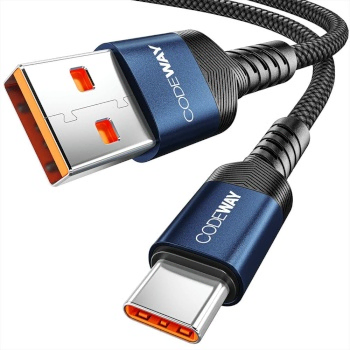 고속 18W USB-A to C 충전 데이터 케이블 1.2m