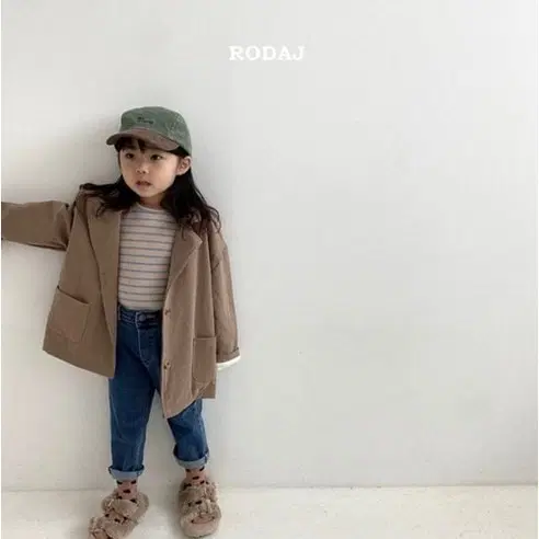 (새상품)로다제이 아동 자켓 베이지 js