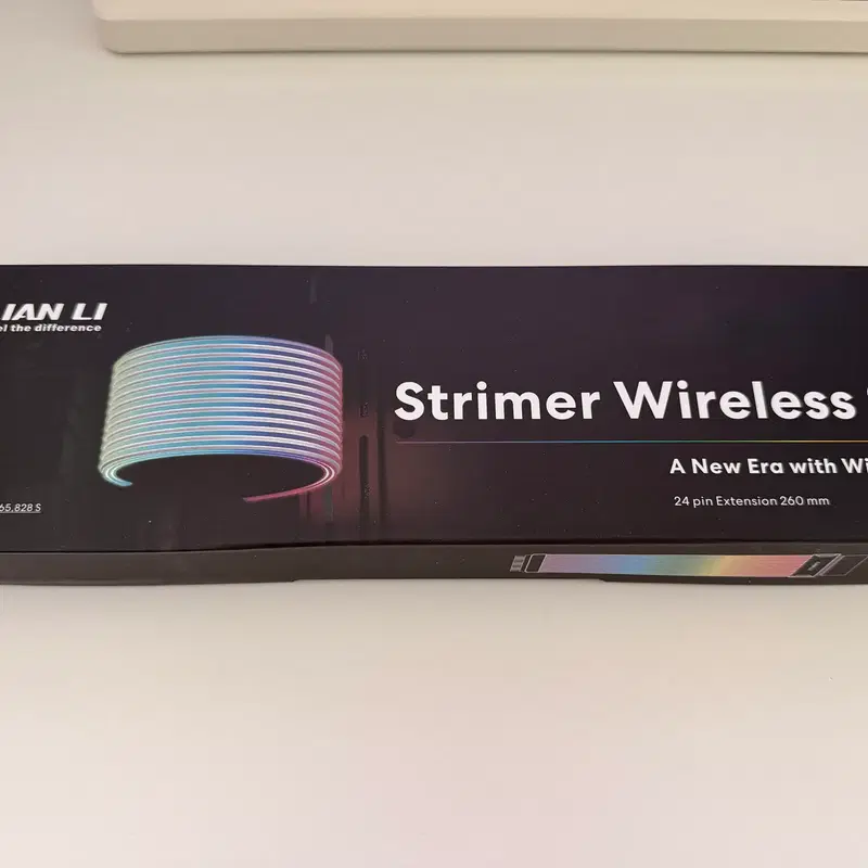 리안리 STRIMER WIRELESS 24핀 케이블 (PW24-1W, 0.26m) 팝니다.