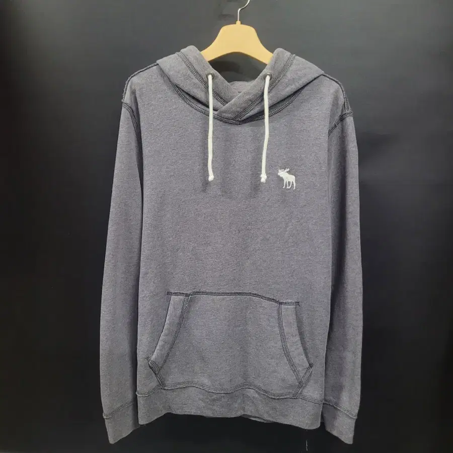 ABERCROMBIE 아베크롬비 무스 자수로고 후드