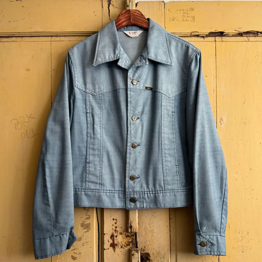 [M]70's Lee Riders USA 샴브레이 트러커 자켓