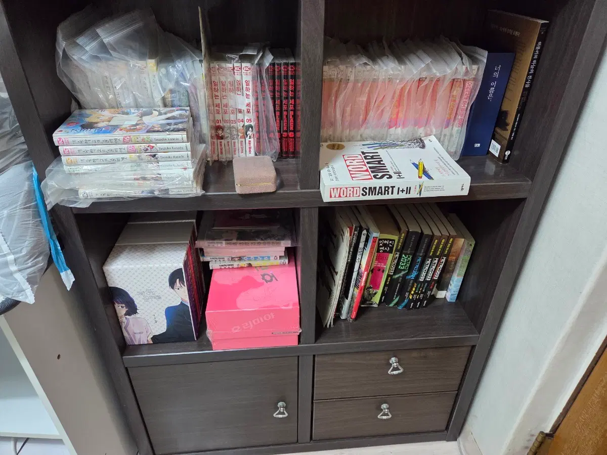 여러 코믹스 (기숙학교줄리엣, 일하는 세포, 오란고교 호스트부, 너의 이름은 박스세트, 이번생도 잘 부탁해 호리미야 등등)
