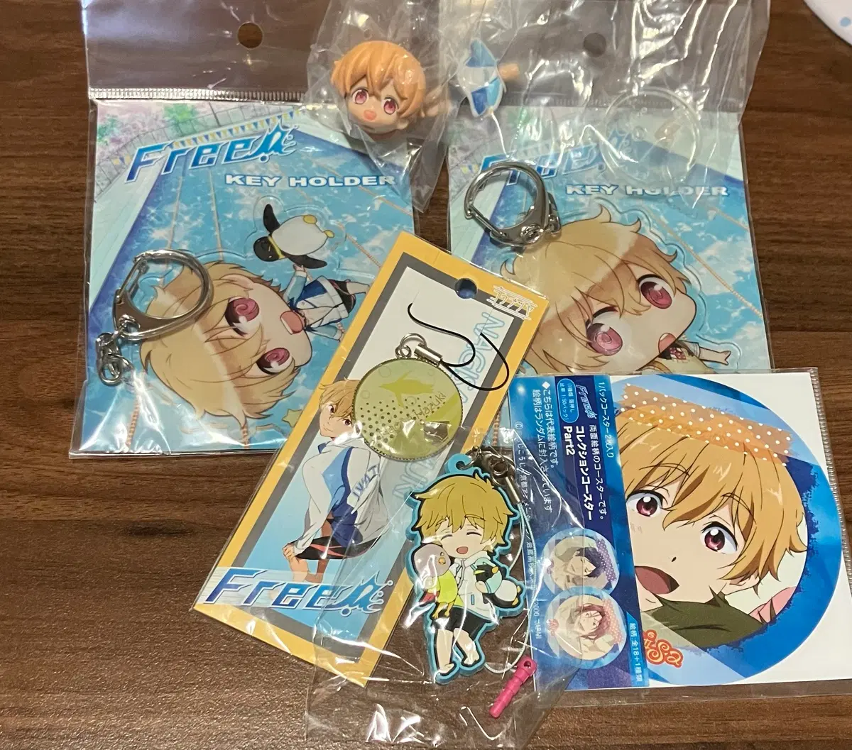 free! 프리 하즈키 나기사 굿즈 일괄 양도