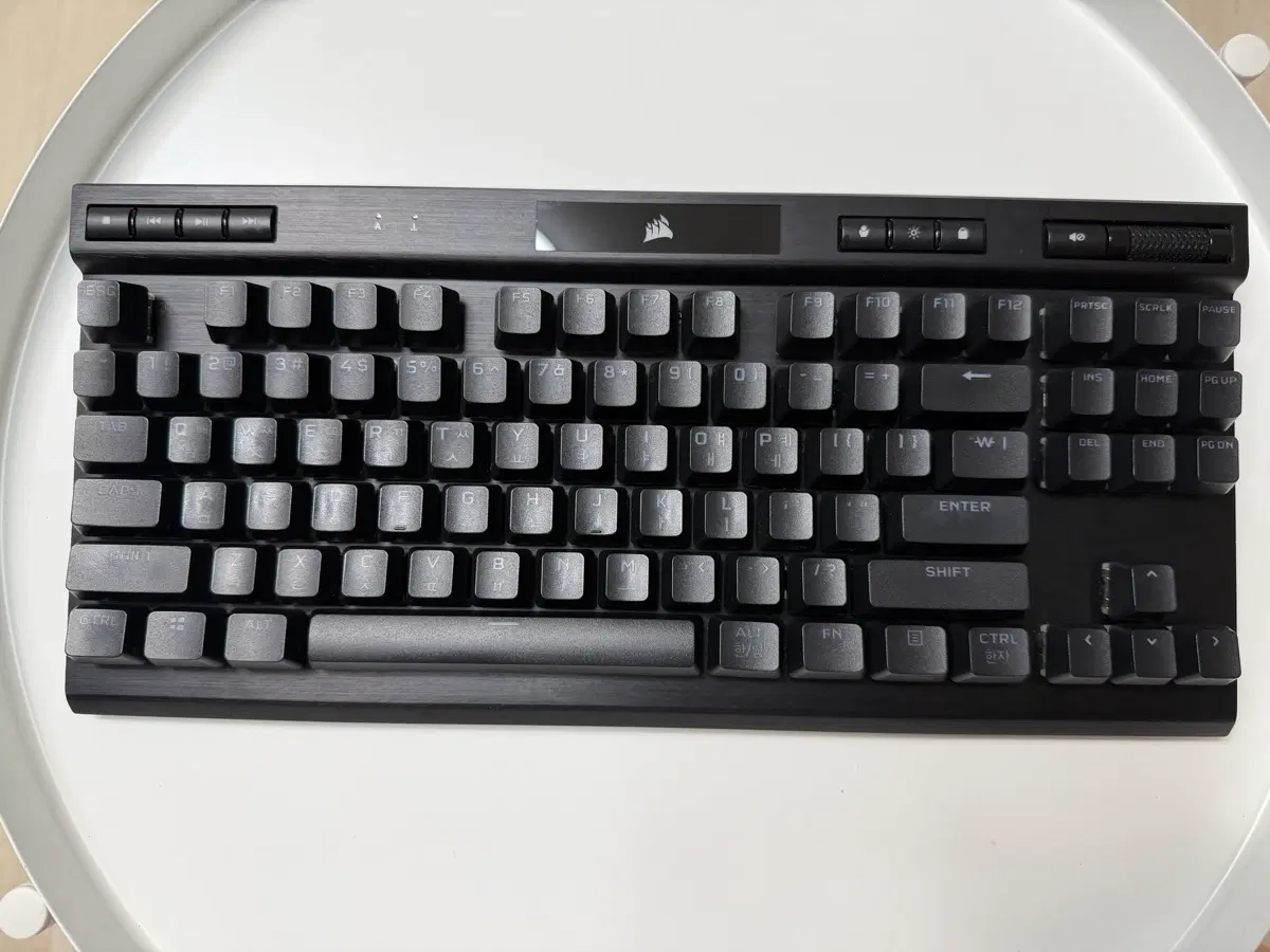 커세어 K70 RGB TKL 게이밍 키보드 (한글 / 적축)