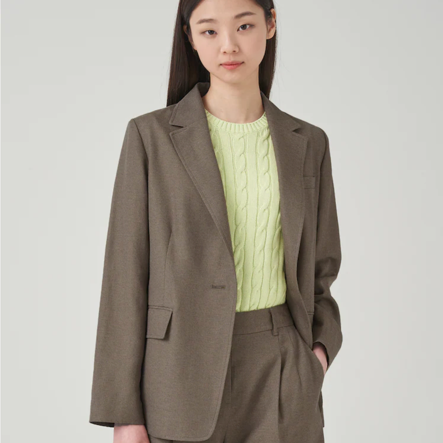 빈폴 브라운 간절기 자켓