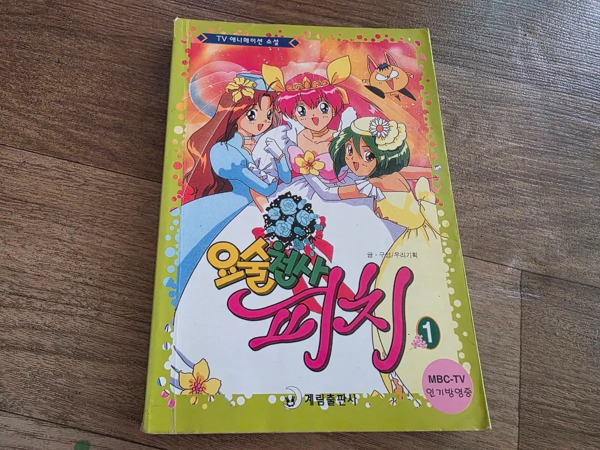 요술천사 피치 소설책