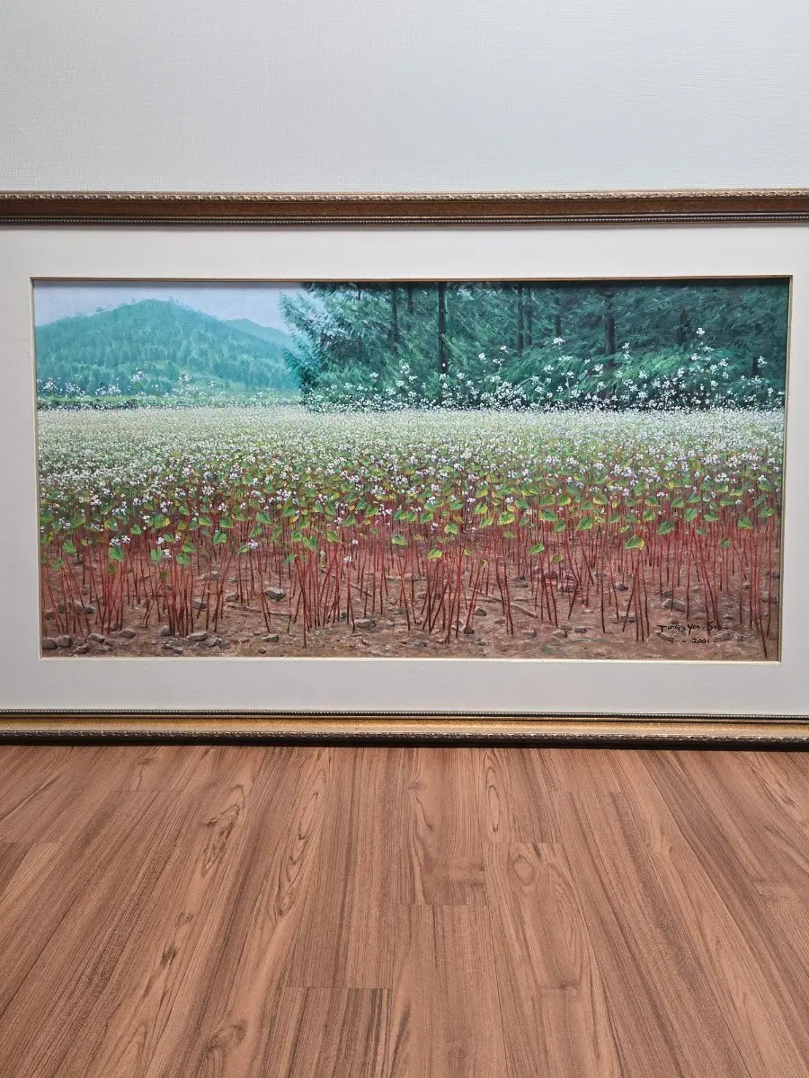 정연서 . 메밀꽃 화가.