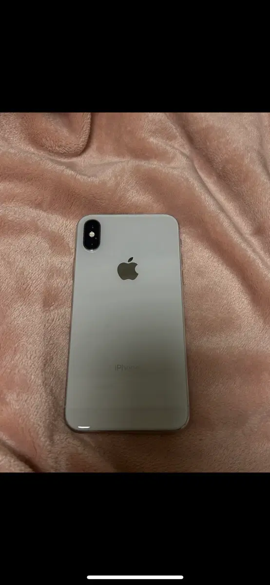 아이폰x 실버화이트 64gb 배터리76