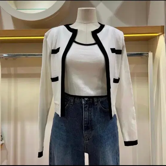 나시 가디건 세트 수입의류