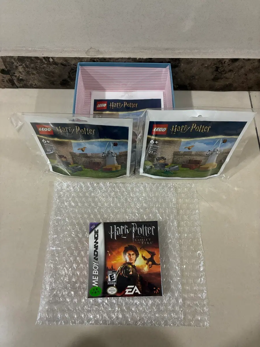 해리포터 불의 잔 게임보이 gba + 레고 퀴디치 레슨