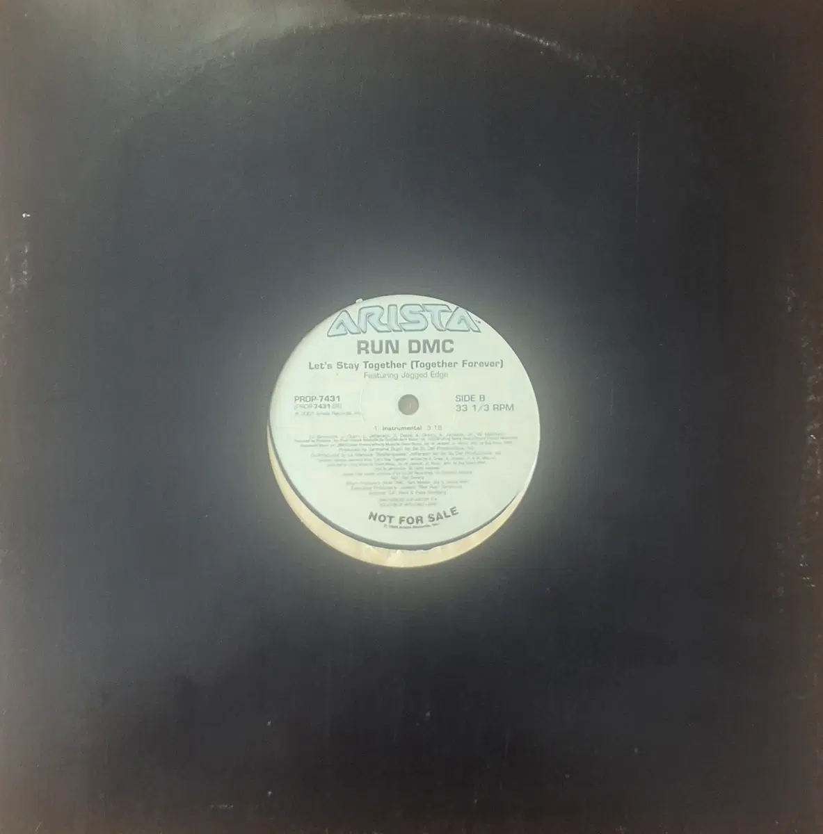 NOT FOR SALE Let's Stay Together LP