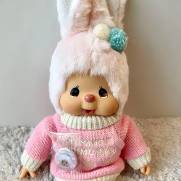 치무탄 따뜻한 니트 M 사이즈 몽치치 Monchhichi