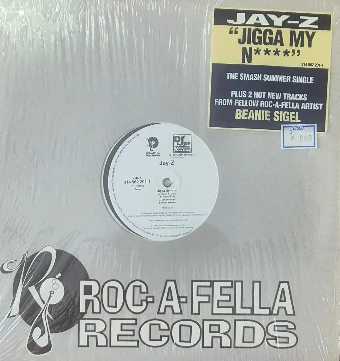 Jigga My N***** Jay-Z LP