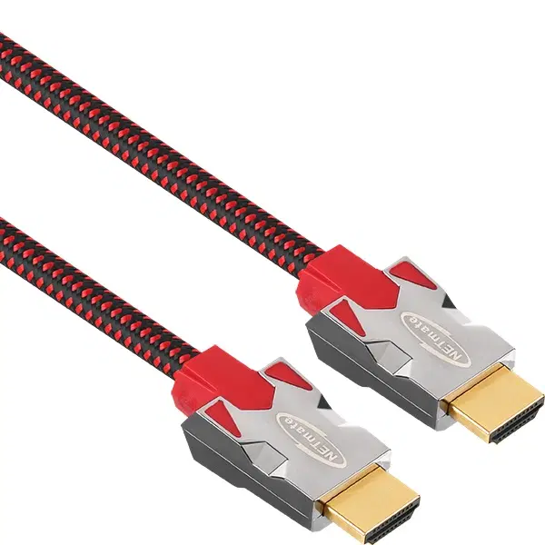 실버메탈 HDMI 모니터 케이블 2.1ver 1m