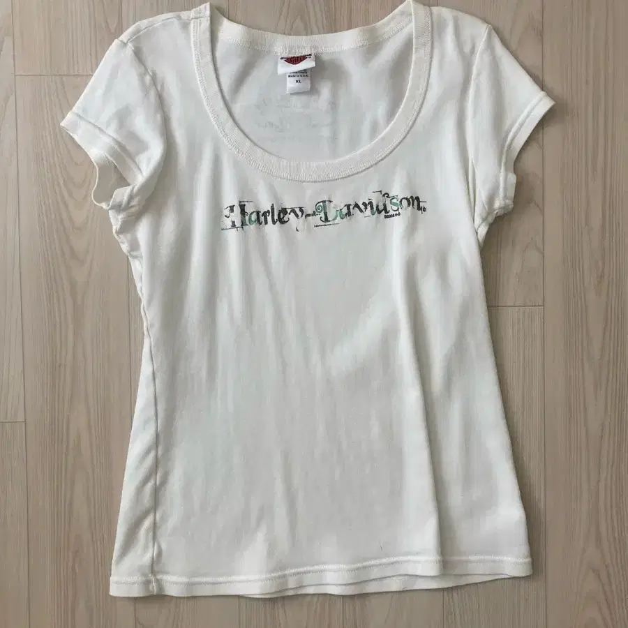 할리데이비슨 빈티지 반팔티셔츠 (오염ㅇ)