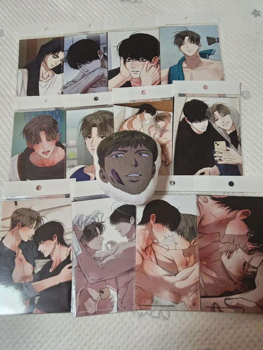 레봄 언슬립 인화사진 12종 풀세트 + 쿠션