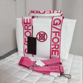 G/FORE 골프 토트백 화이트 핑크 | 골프백 | 번개장터 중고거래