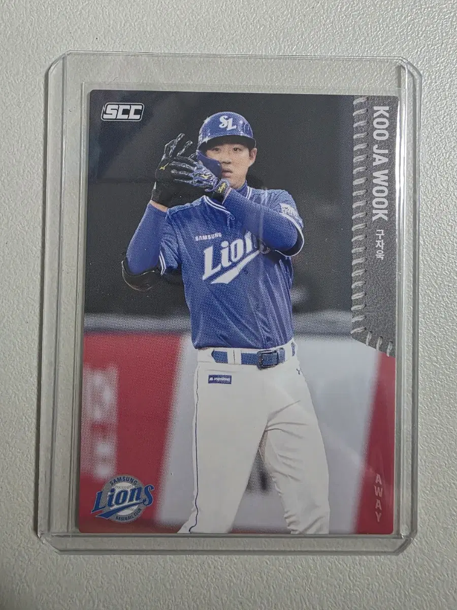 2026 kbo scc 구자욱 베이스(어웨이) 카드 판매 삼성라이온즈