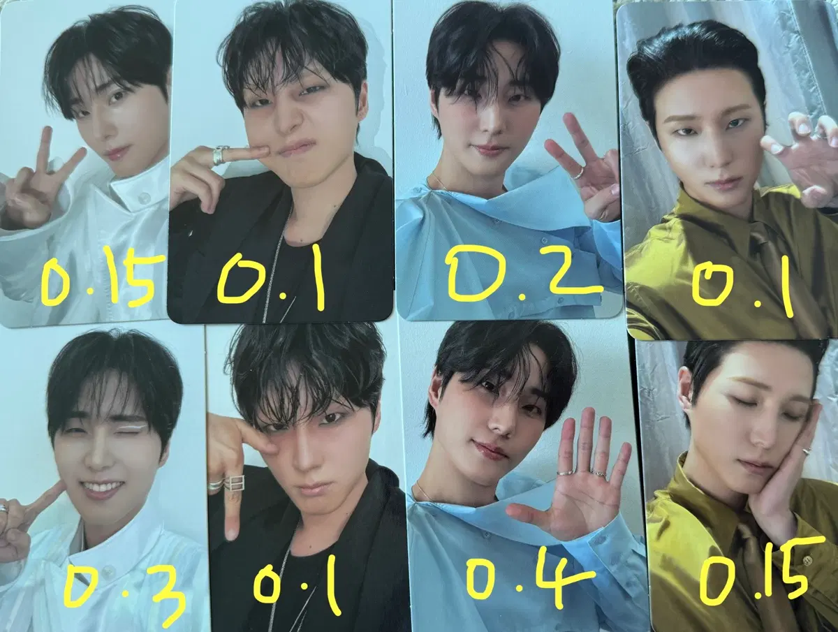 데이식스 영케이 강영현 포토카드 영기스트 앨범 앨포 그라운디드 비욘드