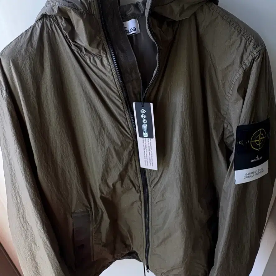 스톤아일랜드 크링클랩스 바람막이 2XL