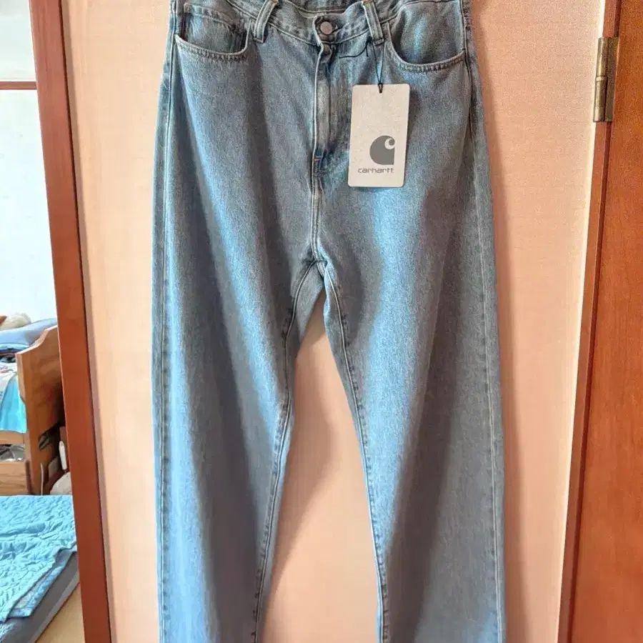 칼하트 랜든 팬츠 로버트슨 블루 해비 스톤 워시 판매합니다 !