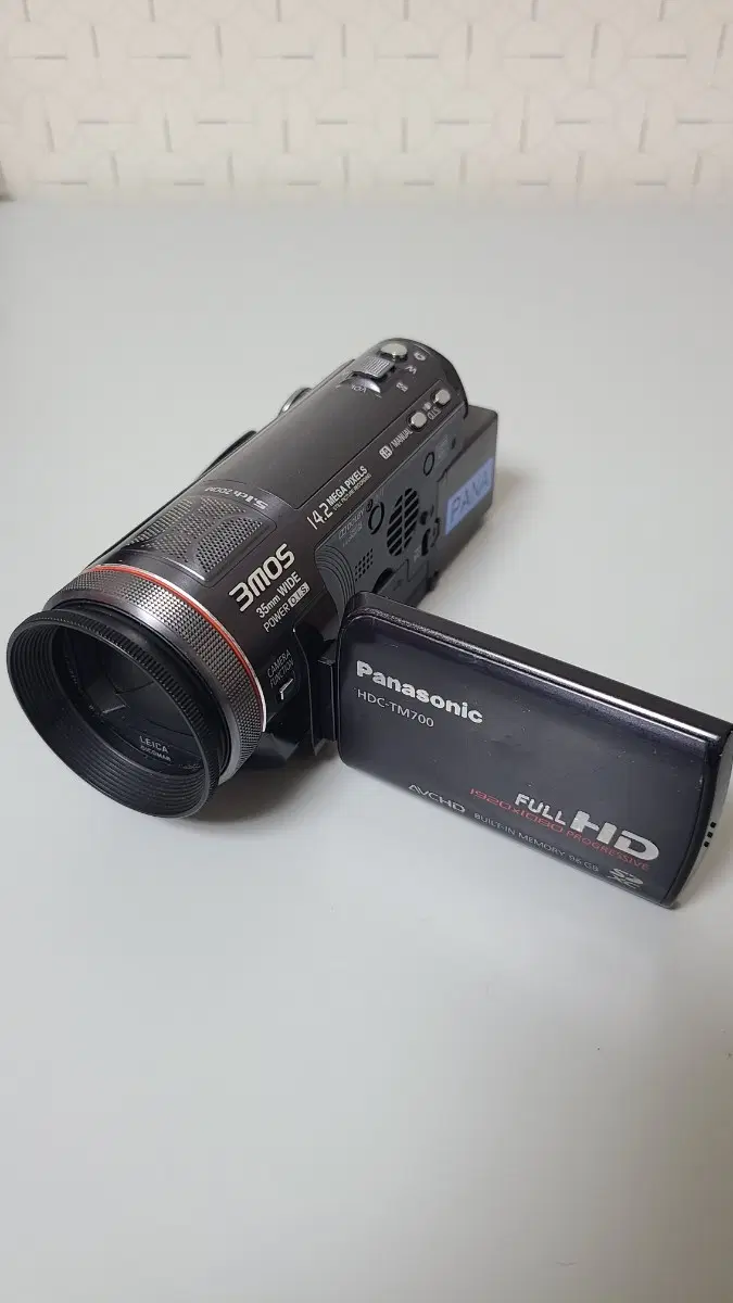 파나소닉 HDC-TM700 캠코더 풀셋트(핫슈 어댑터, 대용량 배터리 포함,12배 광학 줌)