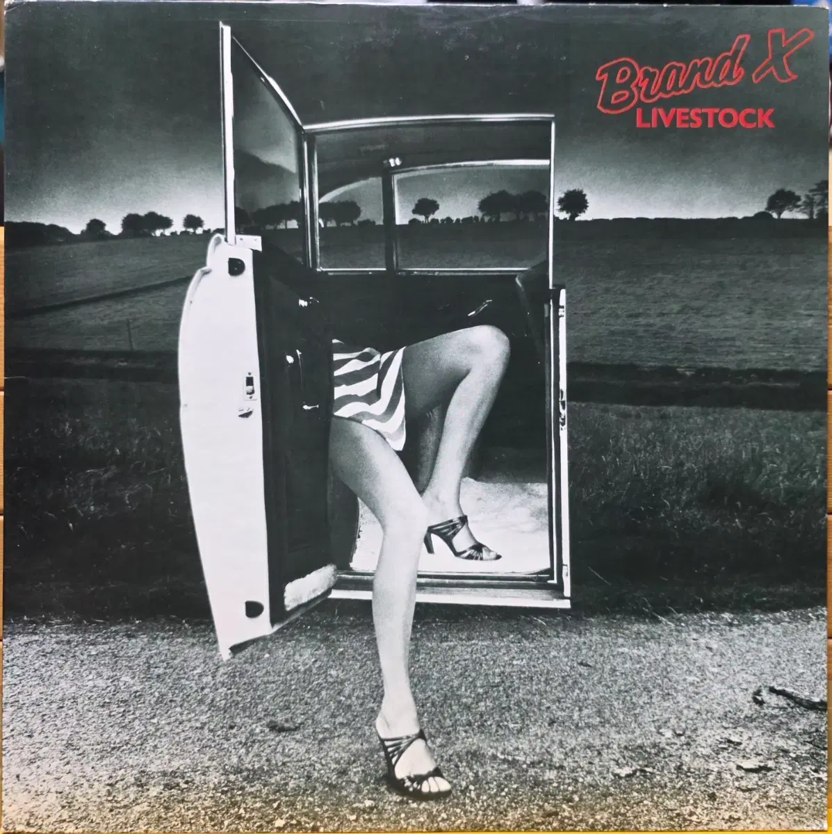 BA-922. 브랜드 X. Livestock. LP 음반.