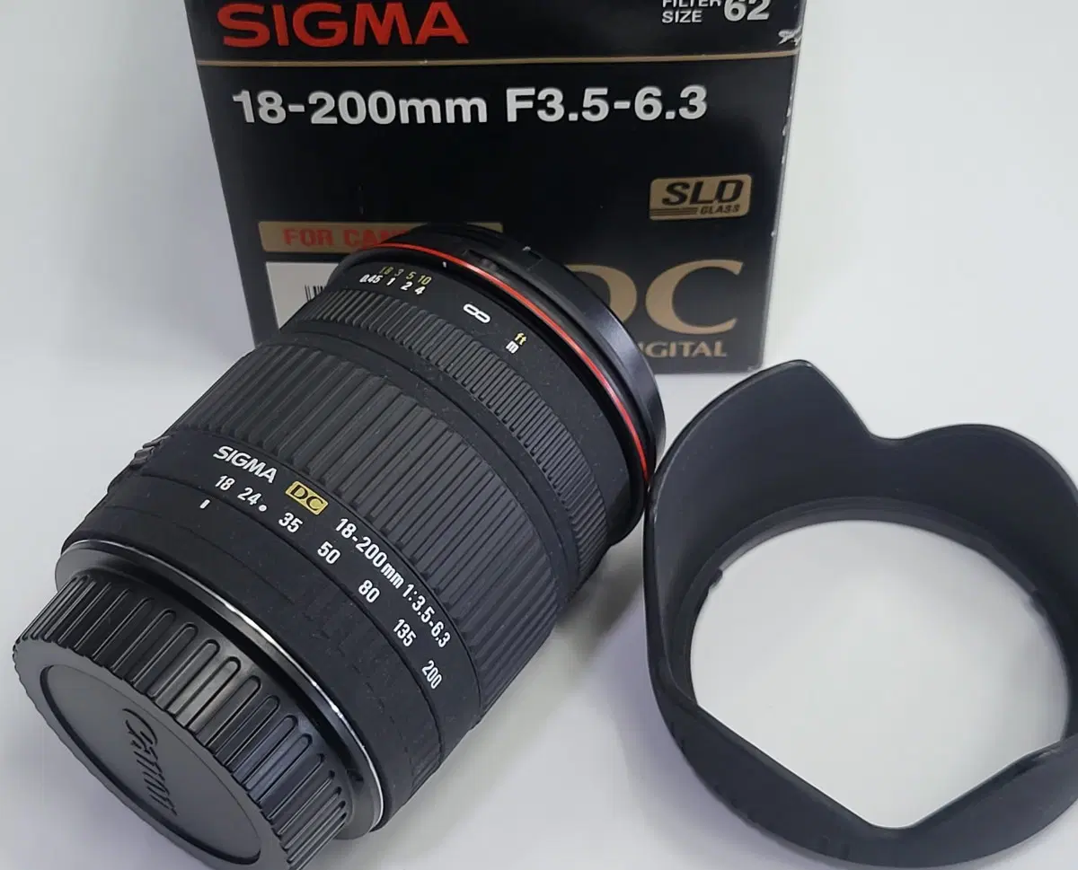 시그마 AF 18-200mm f3.5-6.3 캐논마운트/a급/저렴