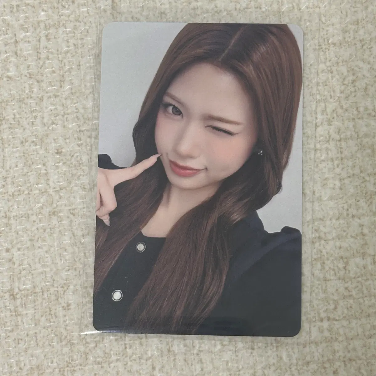 리센느 팝업 제나 포카 특전