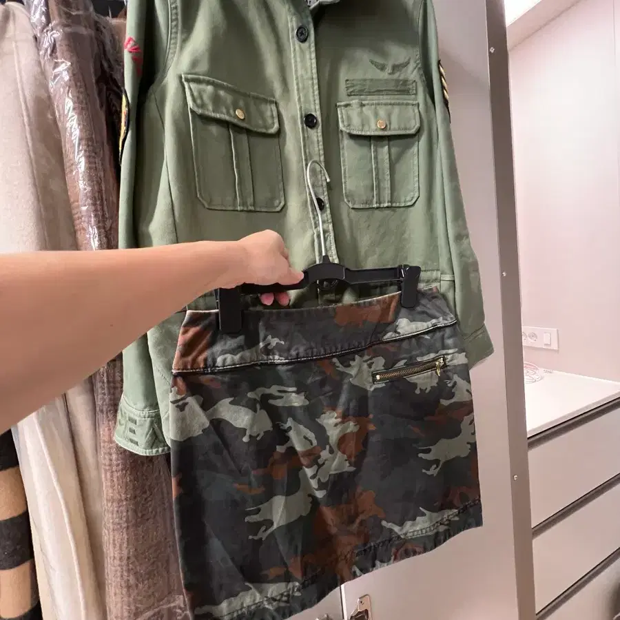 쟈딕엔볼테르 스커트