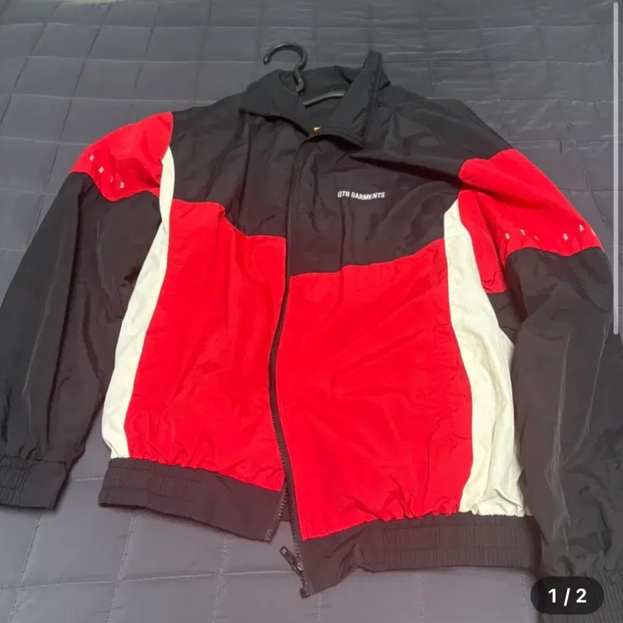 GTB garments 컬러 블록 바람막이 자켓