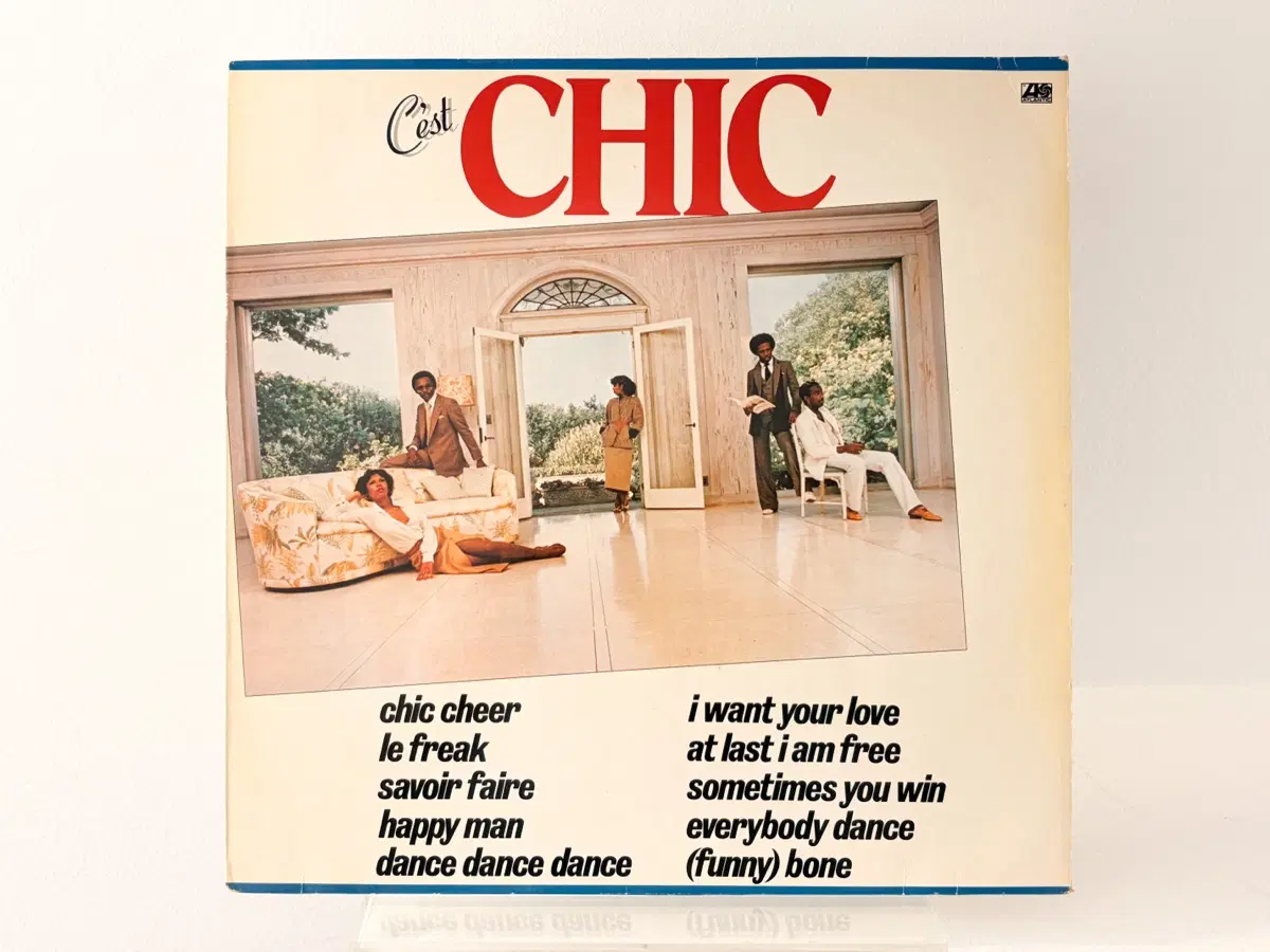소울 디스코 명반 독일초반 시크 C'est CHIC LP 레코드 나일로저스