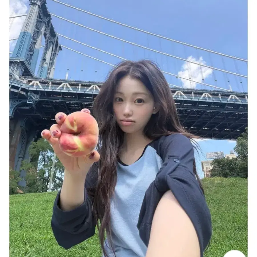 나그랑티 롤업 긴팔 티셔츠