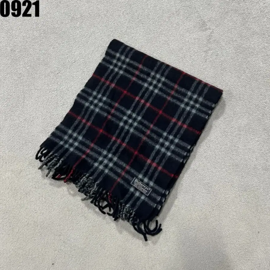 버버리 체크 머플러