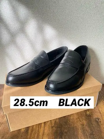 [컨디션 최상] LASSU&FRISS 클래식 로퍼 블랙 28.5cm