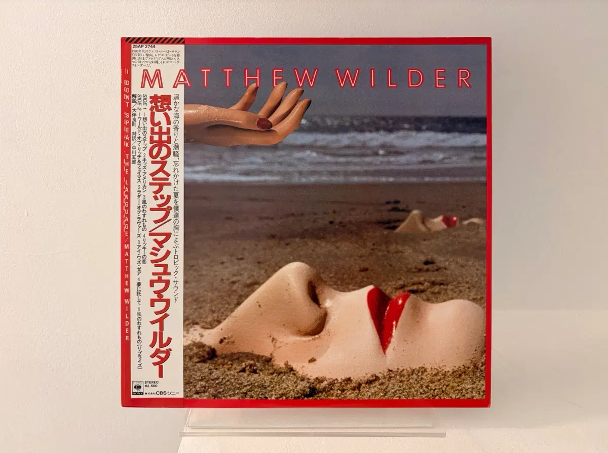 AOR Synth Pop 명반 Matthew Wilder LP 레코드 I Don't Speak The Language 매튜 와일더