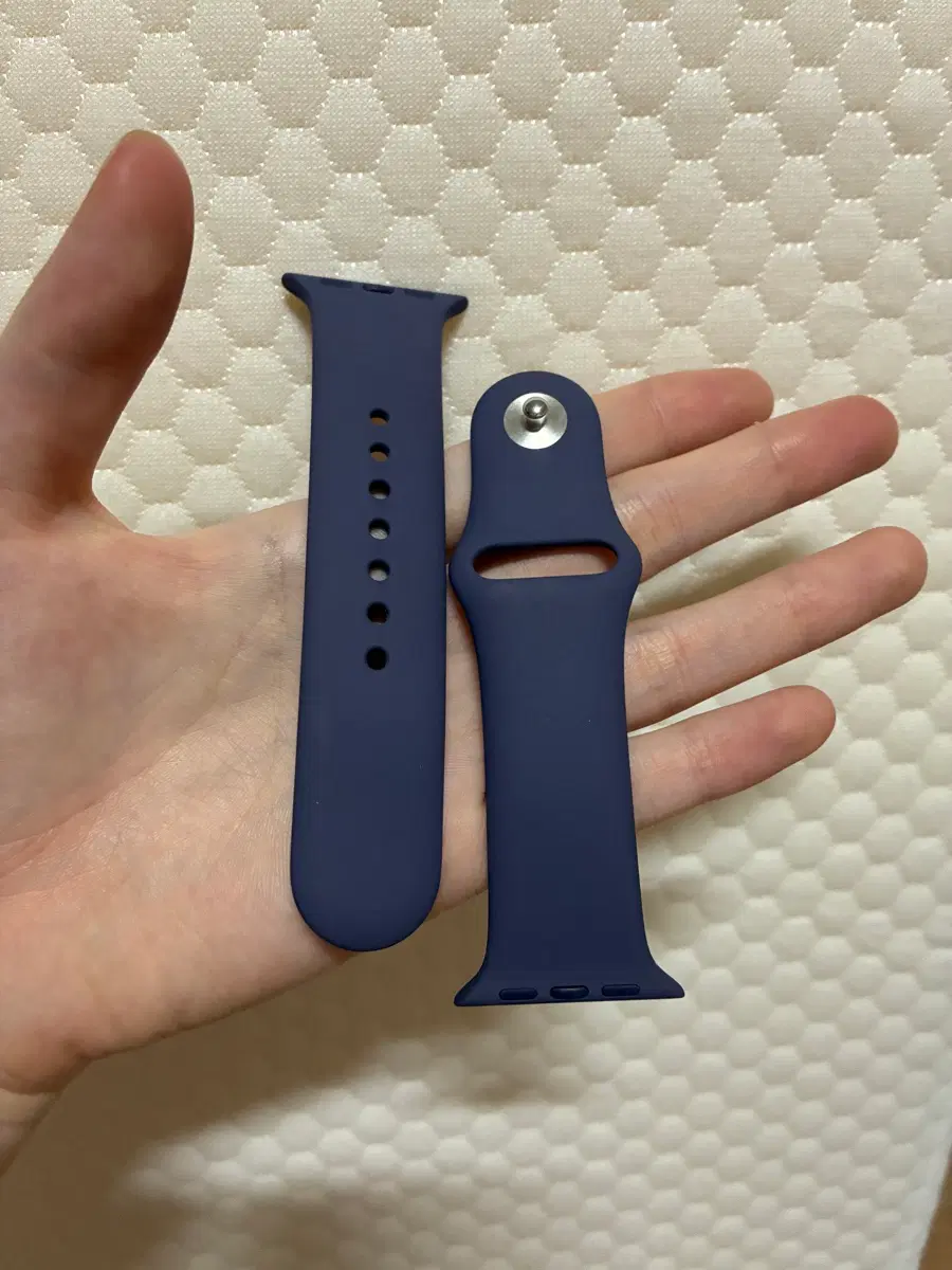 애플워치 정품스트랩 스포츠밴드 퍼플포그 s/m 42mm